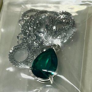 YL Drop Necklaces (Blue & Green)